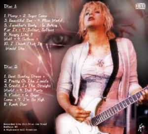 Courtney Love & Hole · 1994.11.12 - Falling In & Out of Grace (In Palo Alto, CA) · Covers