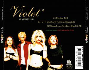 Courtney Love & Hole · 1995.01.xx - Violet [German] · Covers