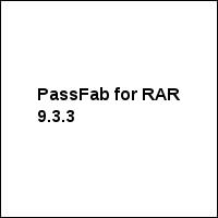 PassFab for RAR 9.3.3