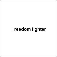 Freedom fighter