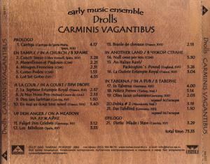 Drolls · Carminis Vagantibus · Scans