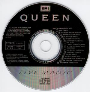 Queen · Live Magic · covers2