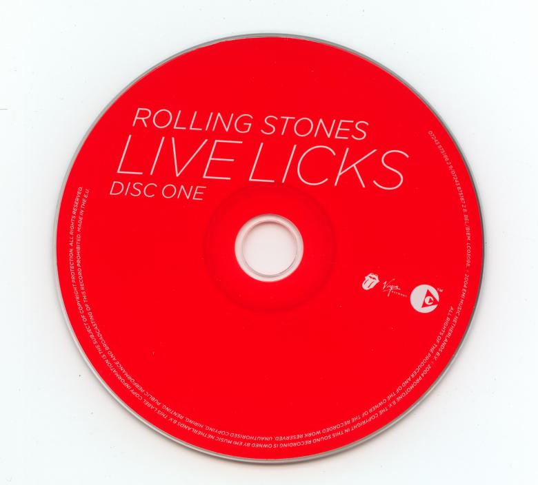 Rolling Stones · Live Licks · CD1