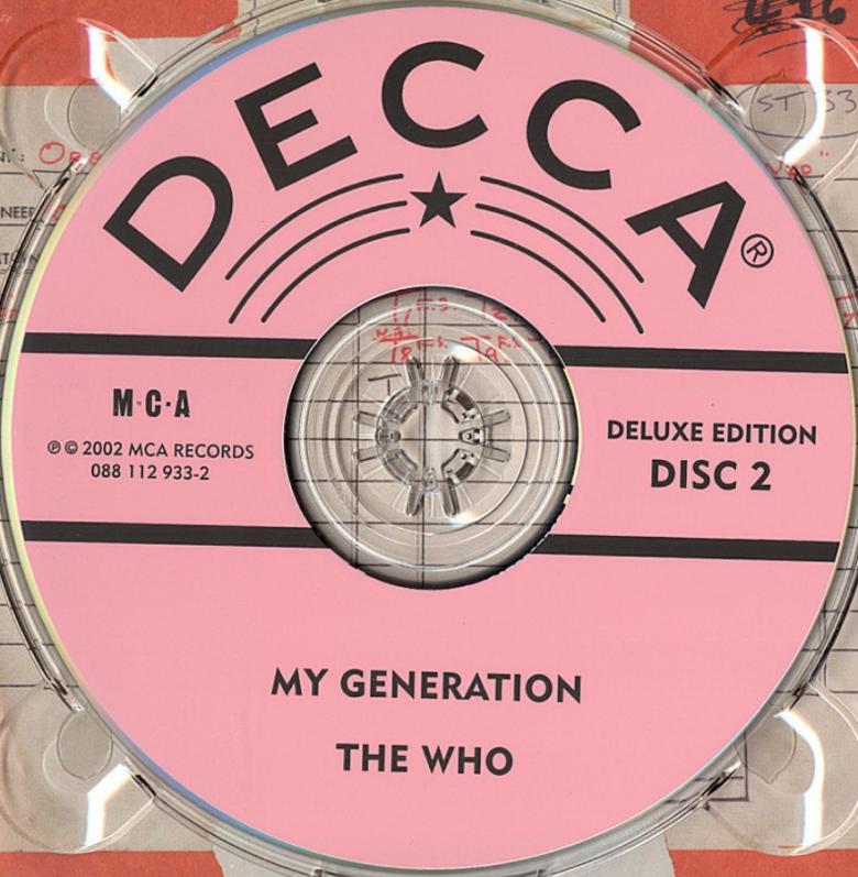 Who · My Generation · cd2