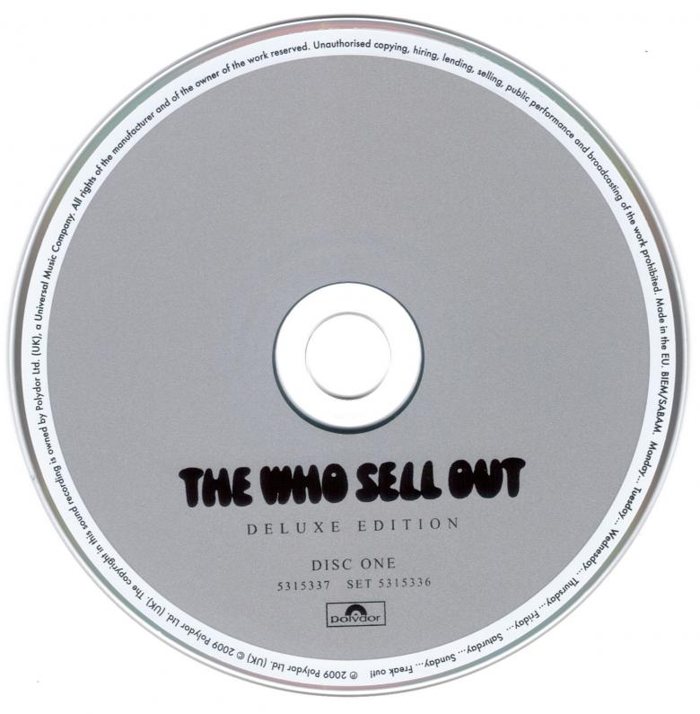 Who · The Who Sell Out · cd1