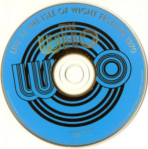 Who · Live At The Isle Of Wight Festival · cd2