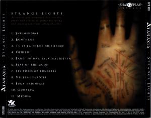 Ataraxia · Strange Lights (Shadowplay Release, Russia) · Scans