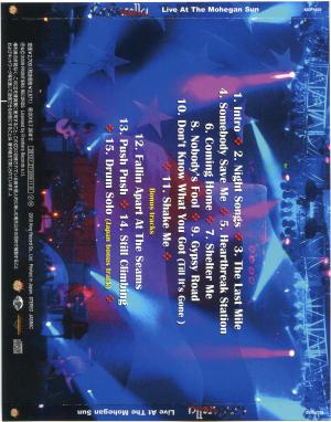 Cinderella · Live At The Mohegan Sun · Covers (Japan)