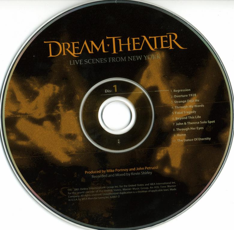 Dream Theater · Live Scenes From New York · CD1