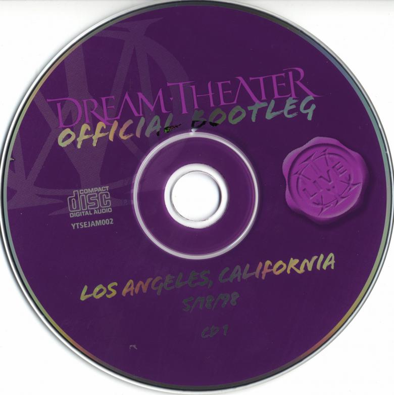 Dream Theater · Los Angeles, California 5-18-98 · CD1