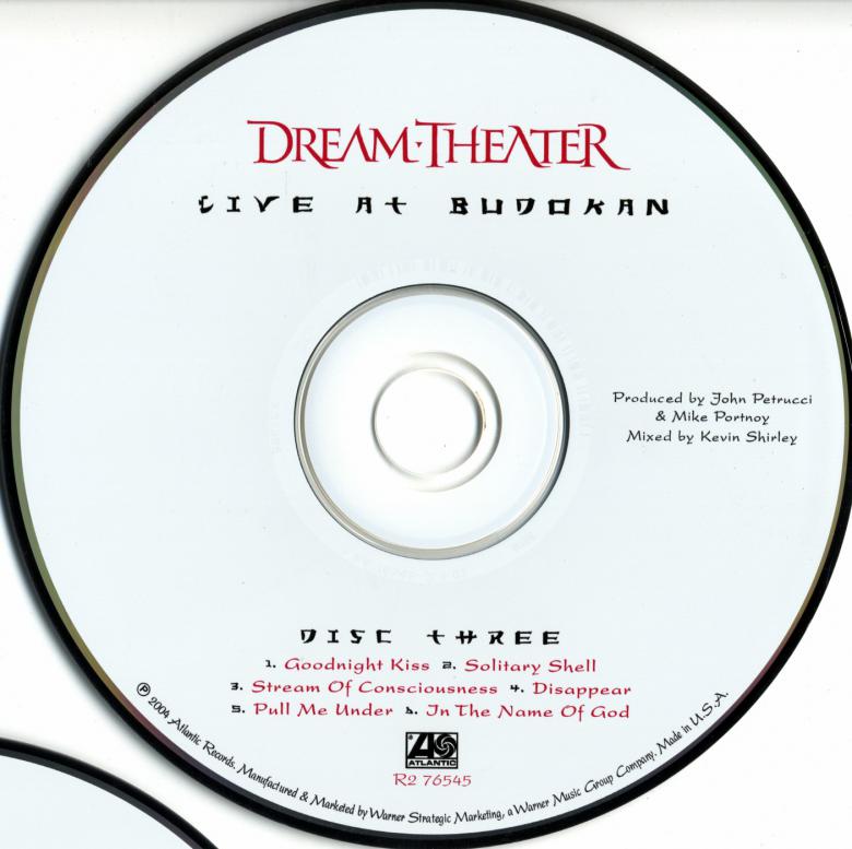 Dream Theater · Live At Budokan · CD3