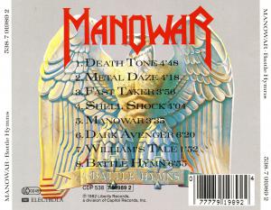 Manowar · Battle Hymns · Covers