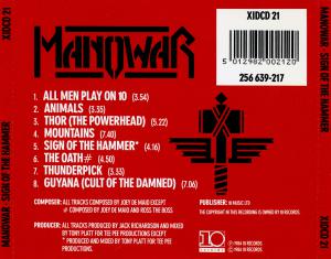 Manowar · Sign Of The Hammer · Covers