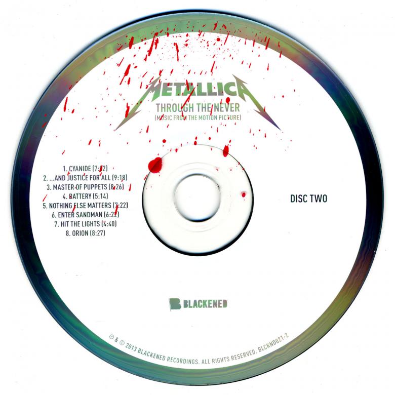 Metallica · Through The Never · CD 2