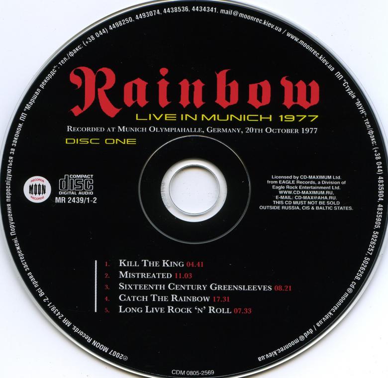 Rainbow · Live in Munich (2CD) · CD1